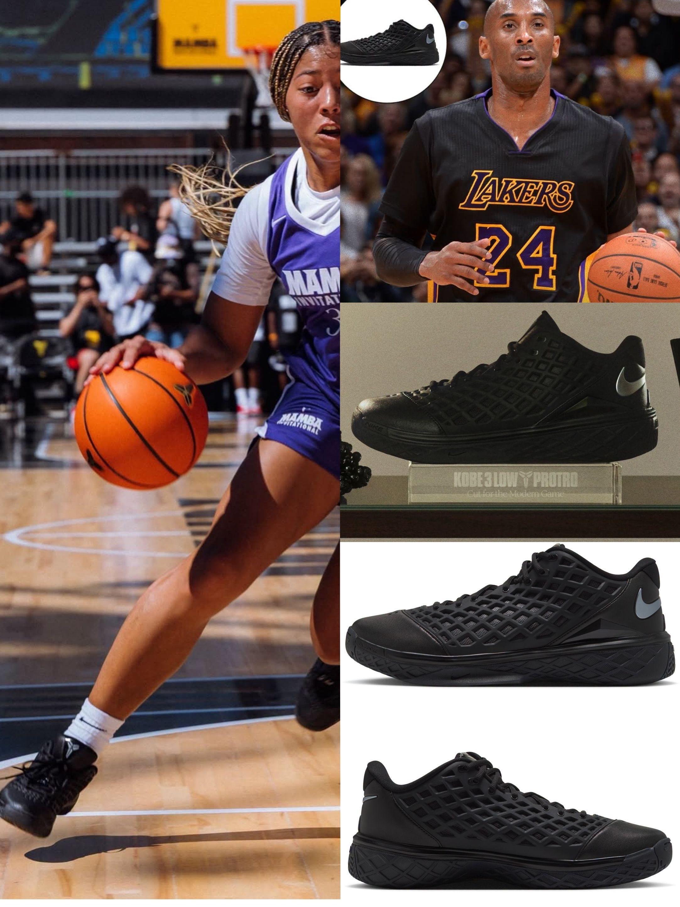 Nike Kobe 3 Low「Black」黑武士|曼巴经典低帮战靴重磅回归